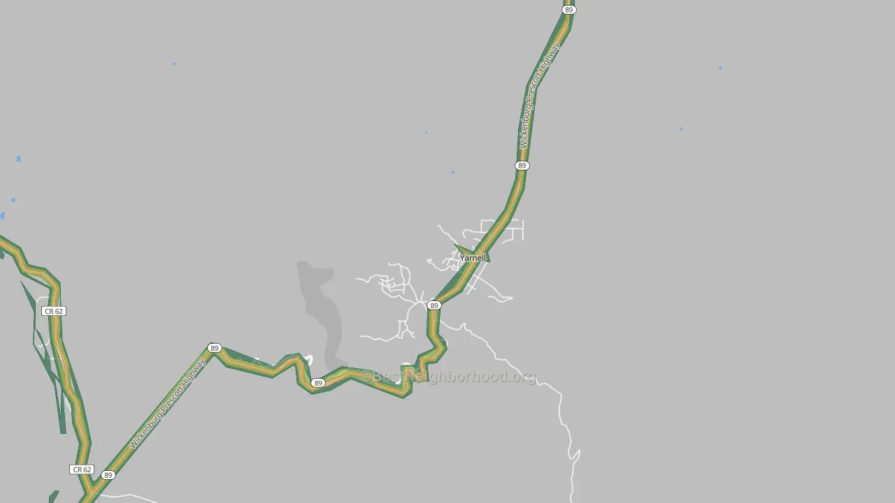 85362, AZ Map of Noise Levels in 85362