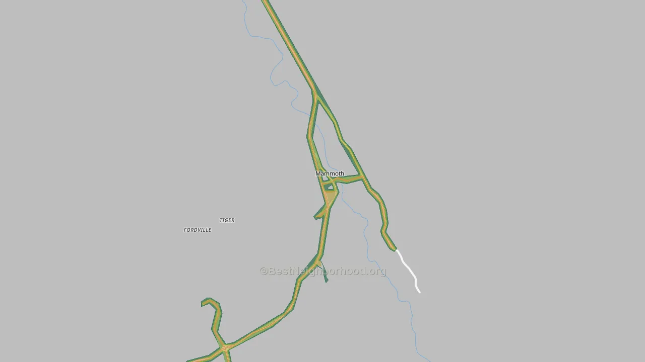 85618, AZ Map of Noise Levels in 85618