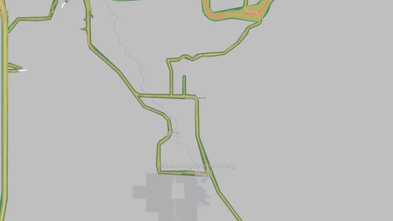 85630, AZ Map of Noise Levels in 85630