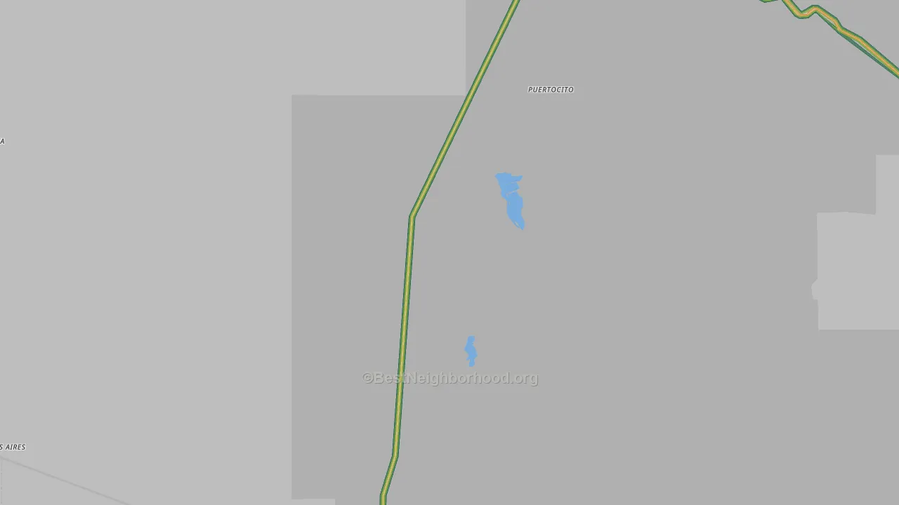 85633, AZ Map of Noise Levels in 85633