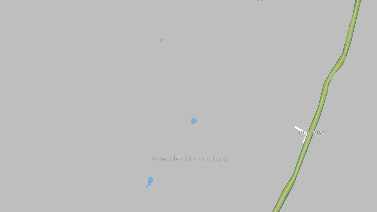 86016, AZ Map of Noise Levels in 86016