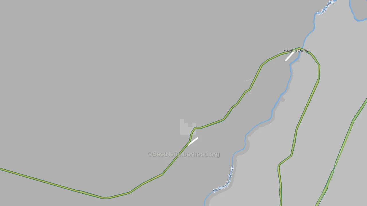 86036, AZ Map of Noise Levels in 86036