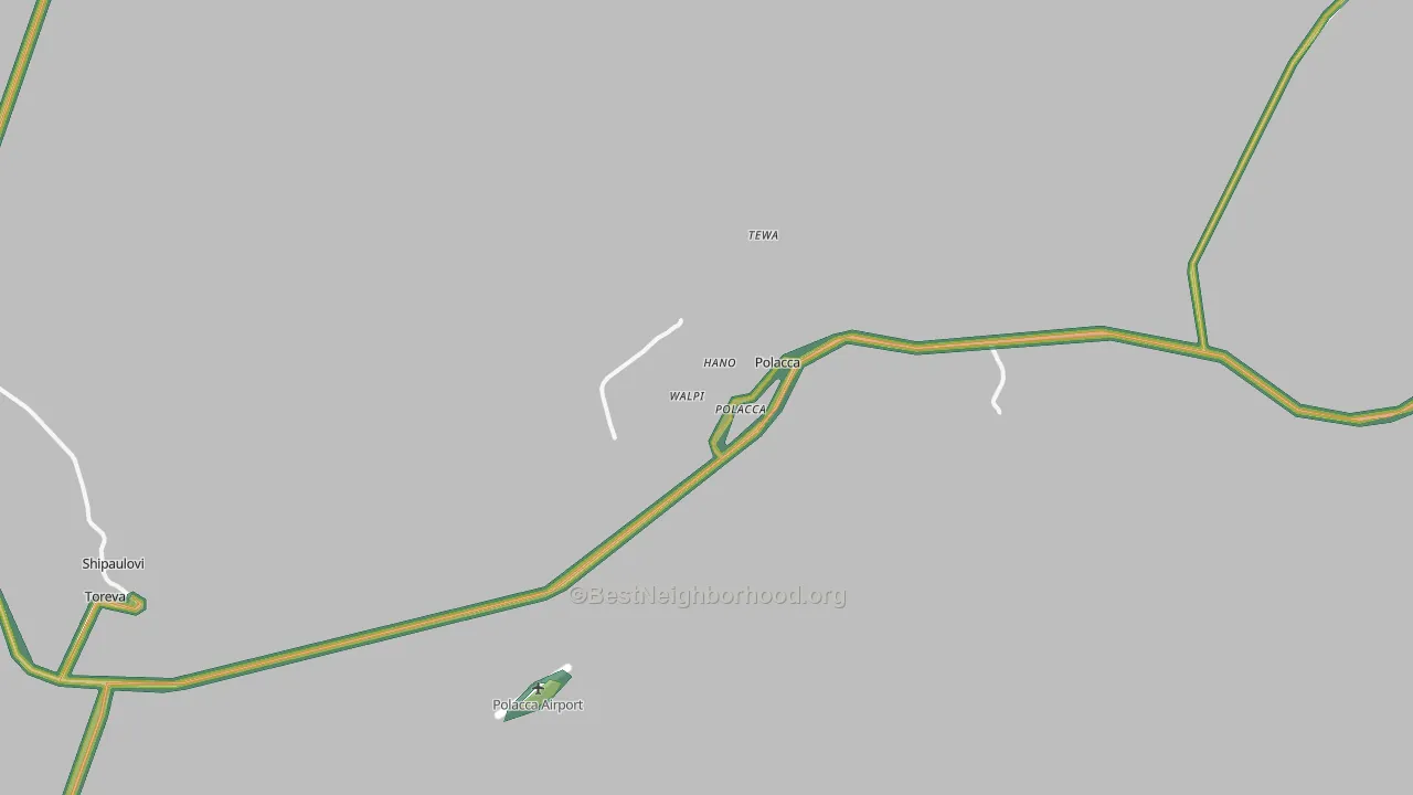 86042, AZ Map of Noise Levels in 86042