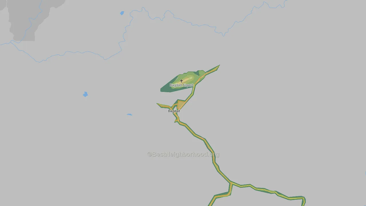 86321, AZ Map of Noise Levels in 86321