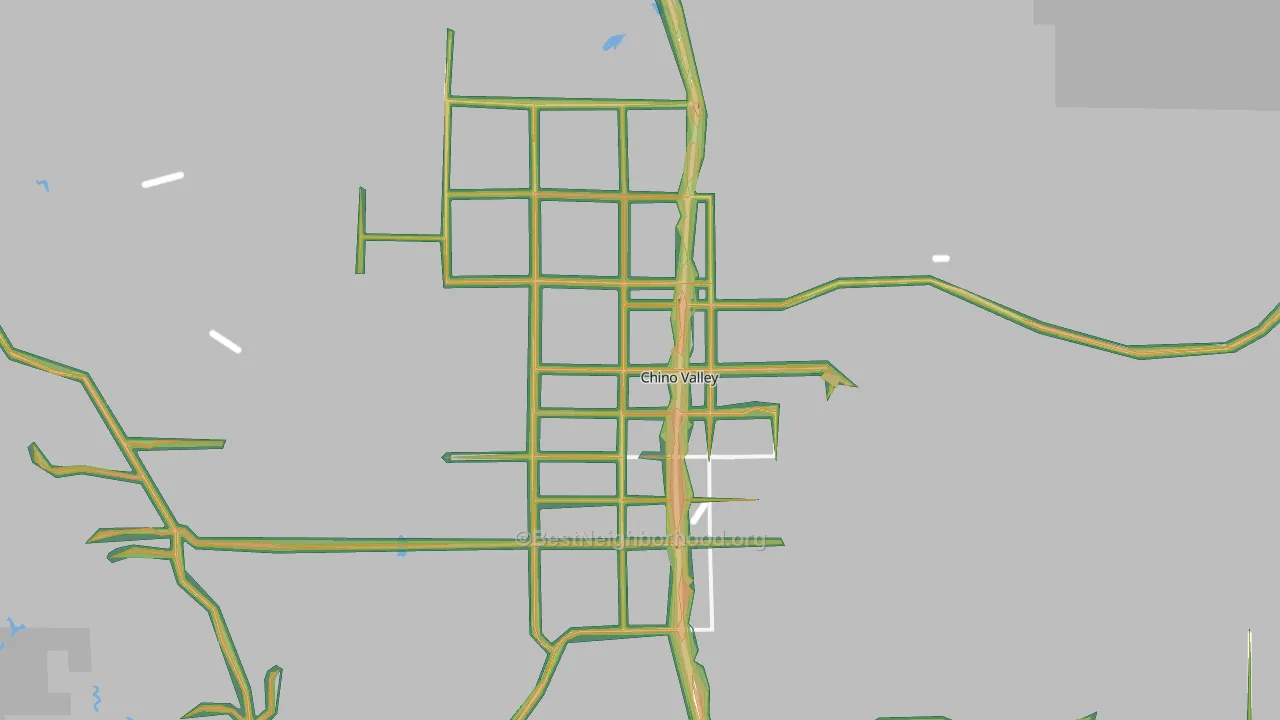 86323, AZ Map of Noise Levels in 86323