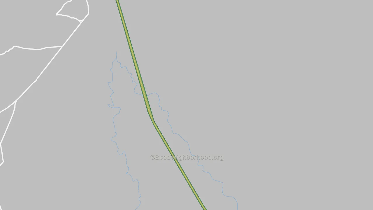 86545, AZ Map of Noise Levels in 86545
