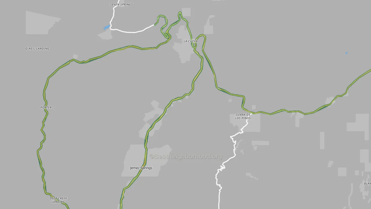 87025, NM Map of Noise Levels in 87025