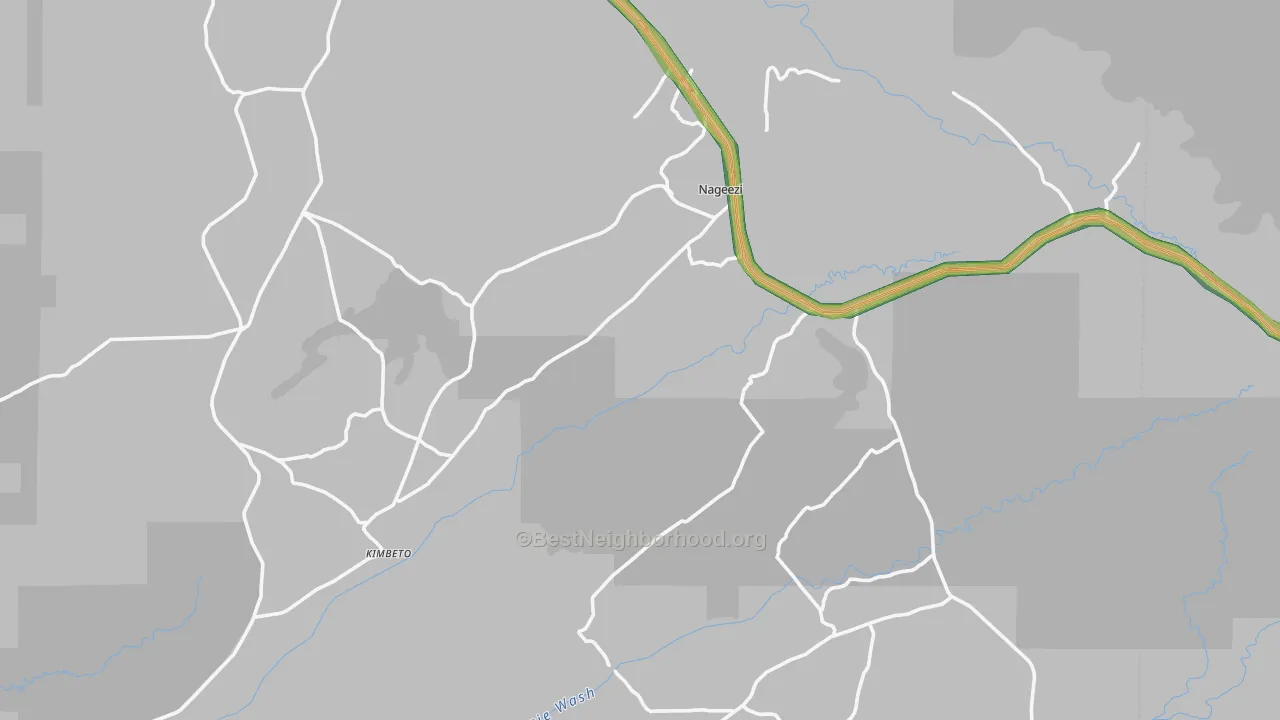 87037, NM Map of Noise Levels in 87037