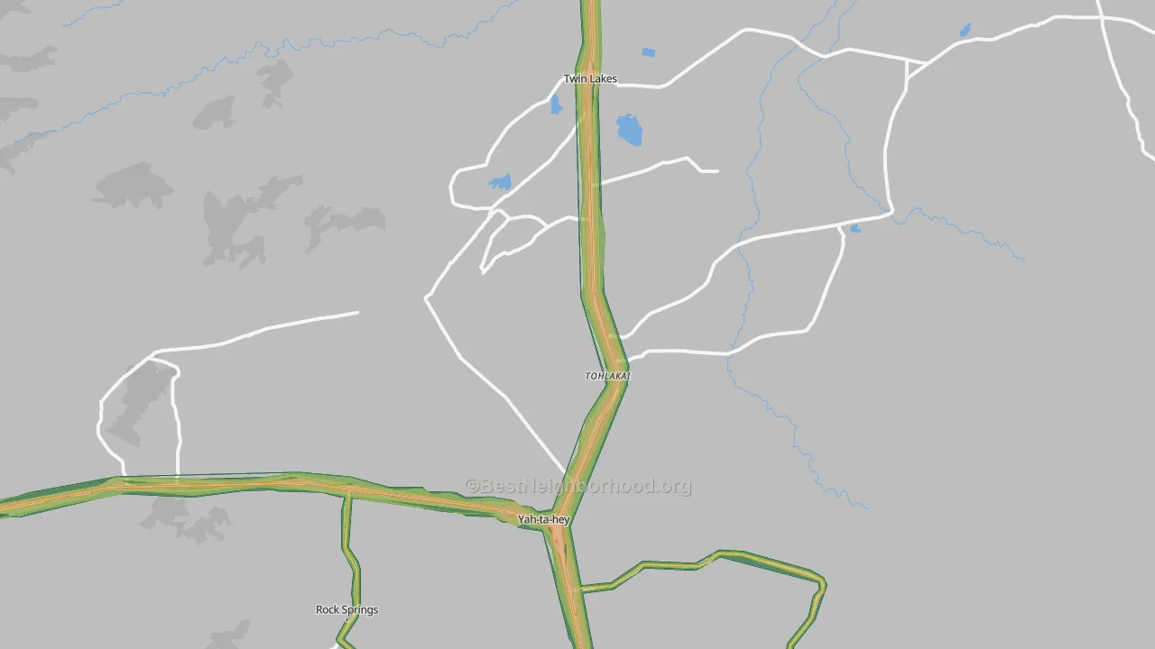 87375, NM Map of Noise Levels in 87375