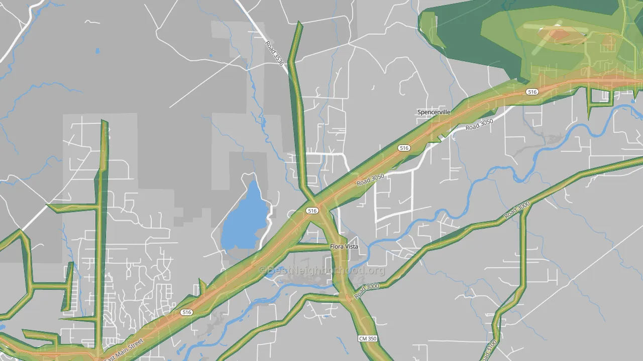 87415, NM Map of Noise Levels in 87415