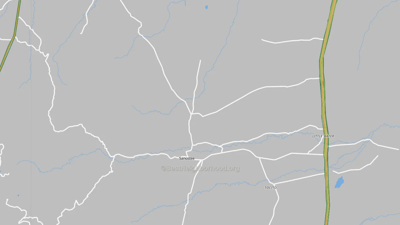 87461, NM Map of Noise Levels in 87461