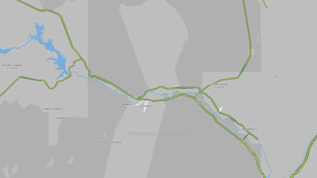 87510, NM Map of Noise Levels in 87510