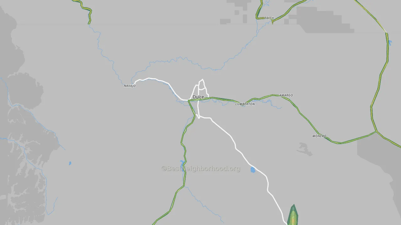 87528, NM Map of Noise Levels in 87528