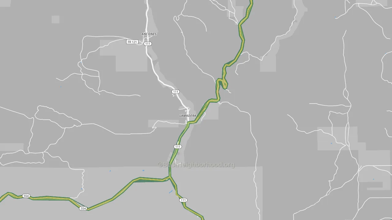 87539, NM Map of Noise Levels in 87539