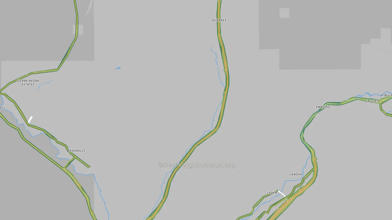 87549, NM Map of Noise Levels in 87549