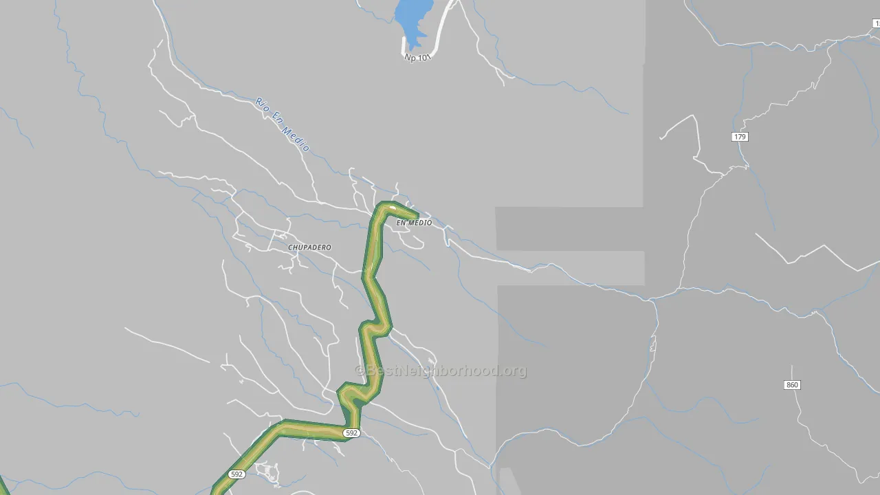 87574, NM Map of Noise Levels in 87574