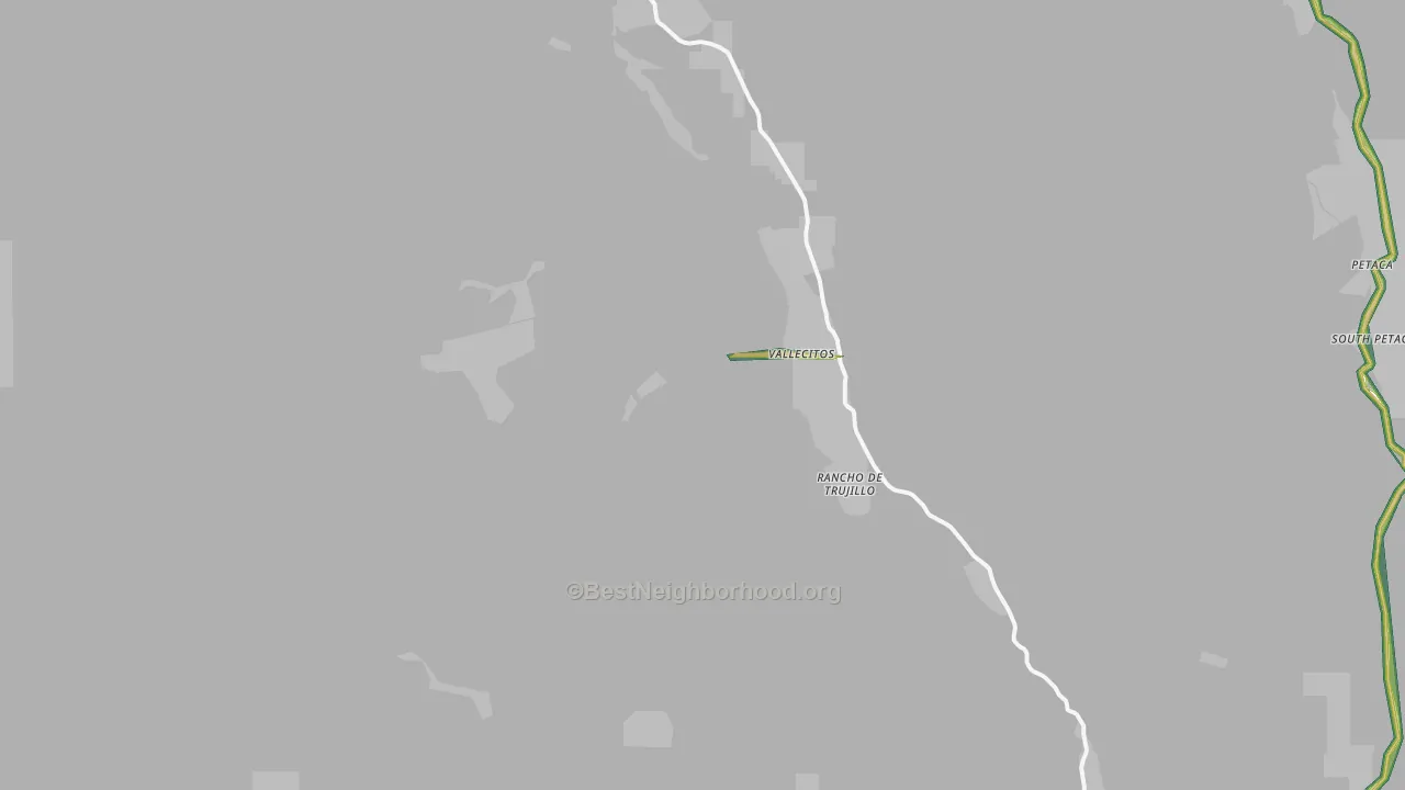 87581, NM Map of Noise Levels in 87581