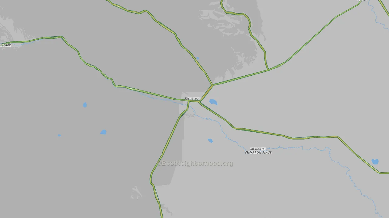 87714, NM Map of Noise Levels in 87714