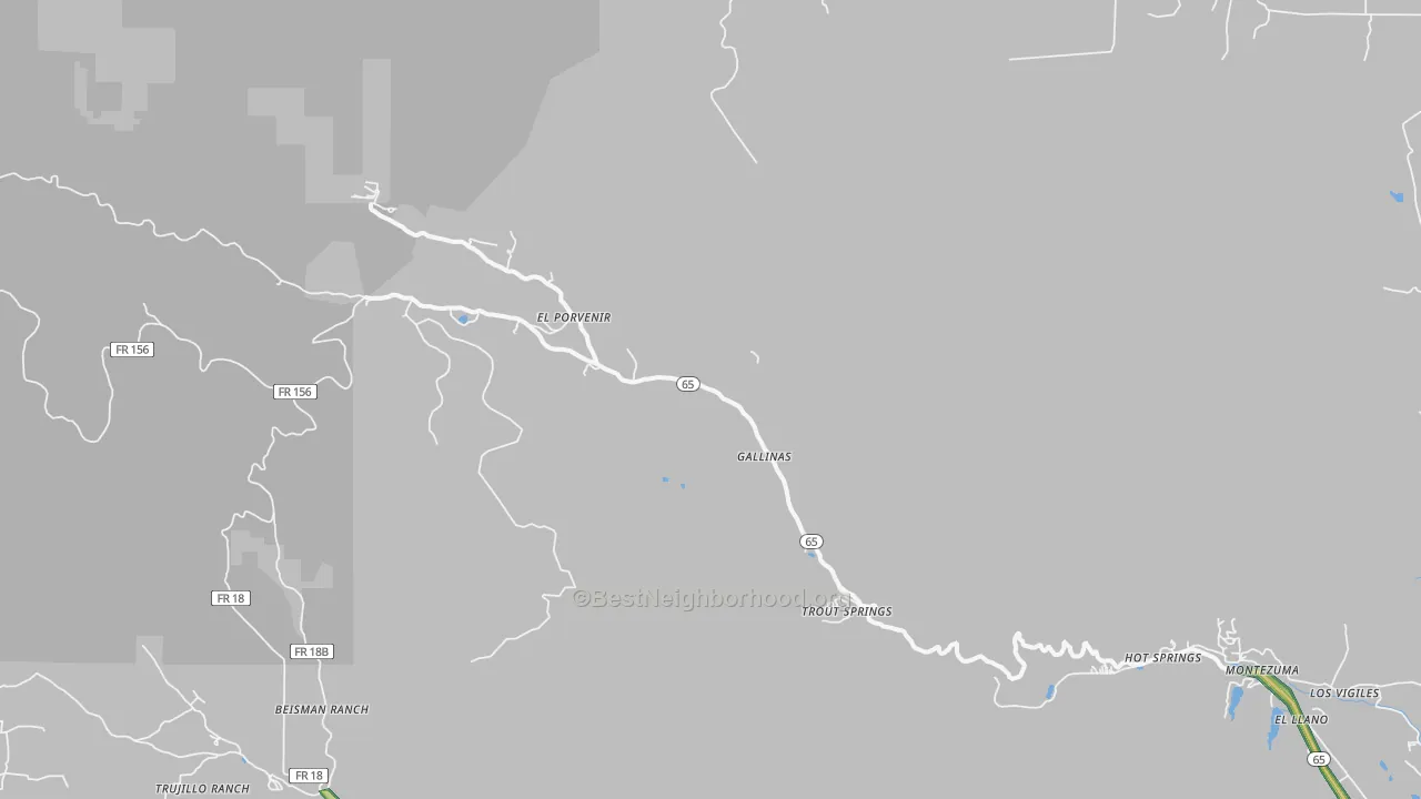 87731, NM Map of Noise Levels in 87731
