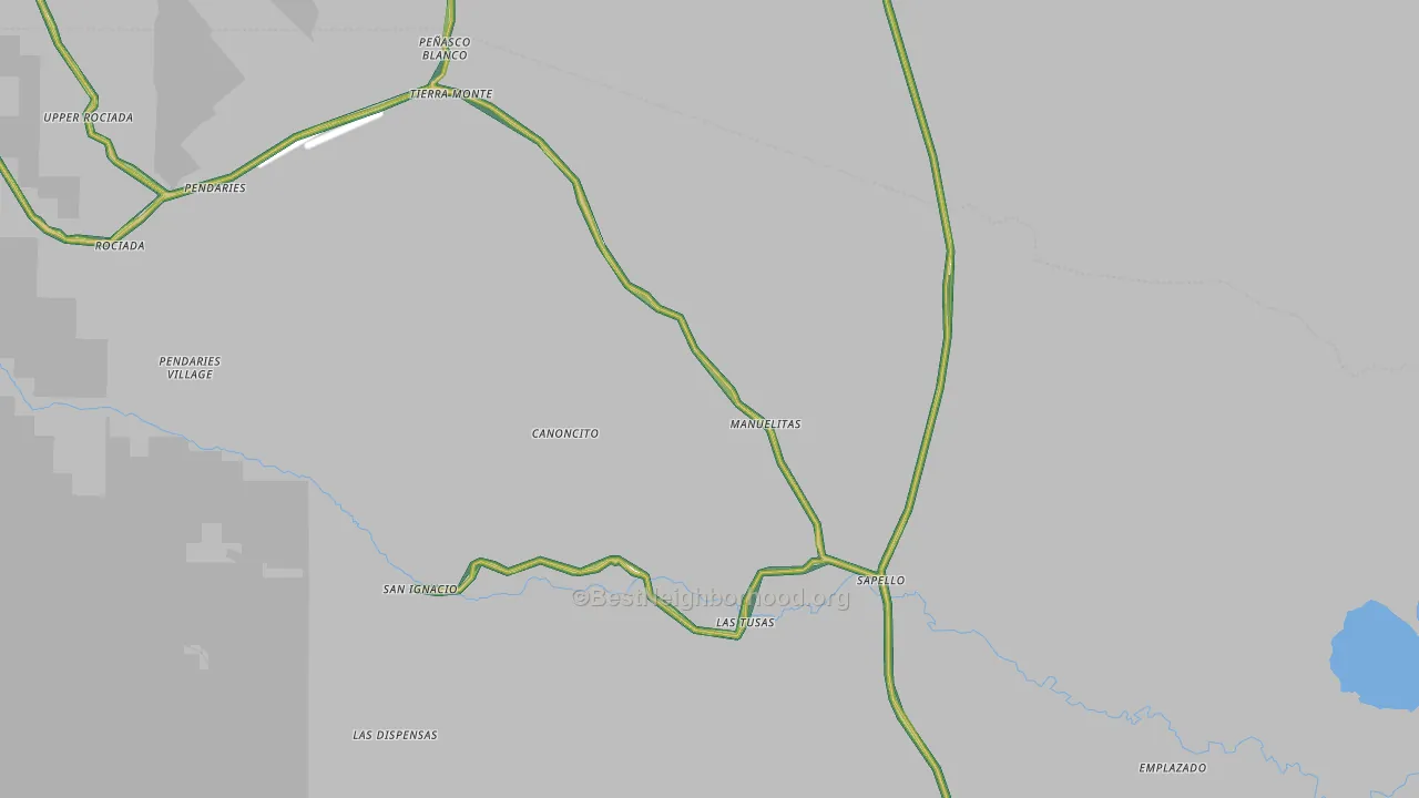 87745, NM Map of Noise Levels in 87745