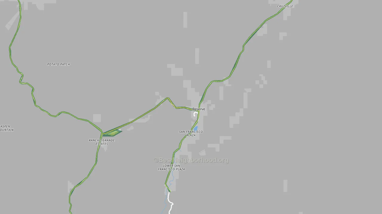 87830, NM Map of Noise Levels in 87830