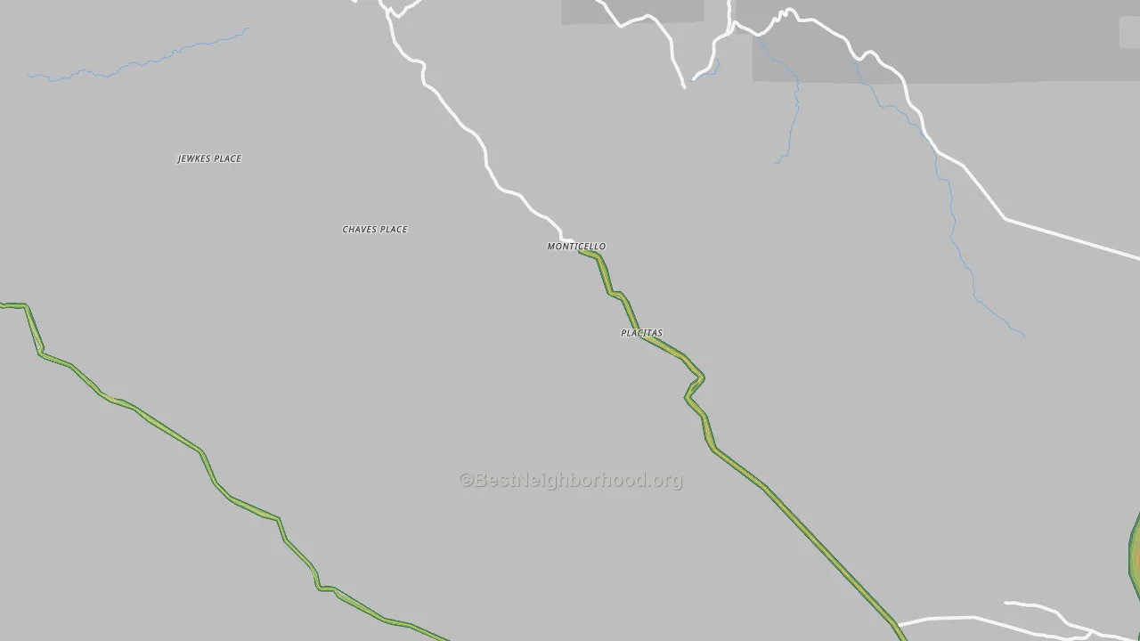 87939, NM Map of Noise Levels in 87939