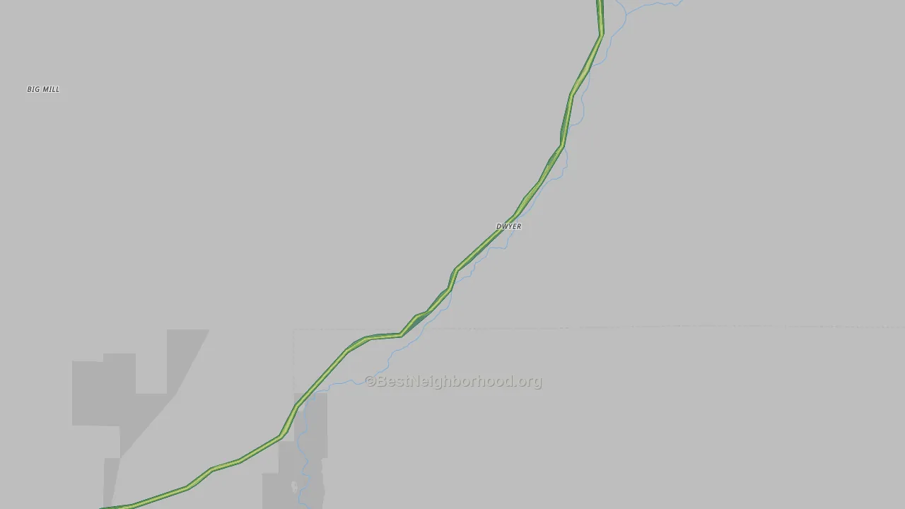 88034, NM Map of Noise Levels in 88034