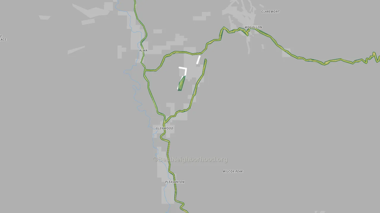 88039, NM Map of Noise Levels in 88039