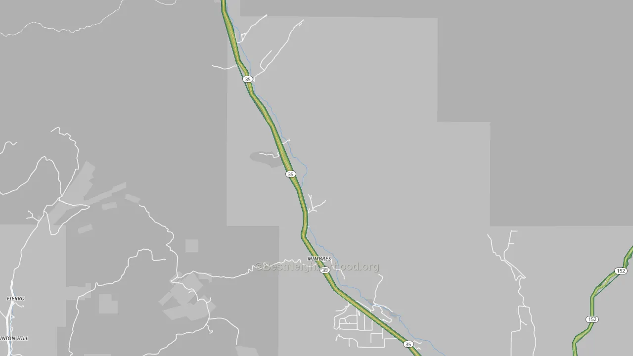 88049, NM Map of Noise Levels in 88049