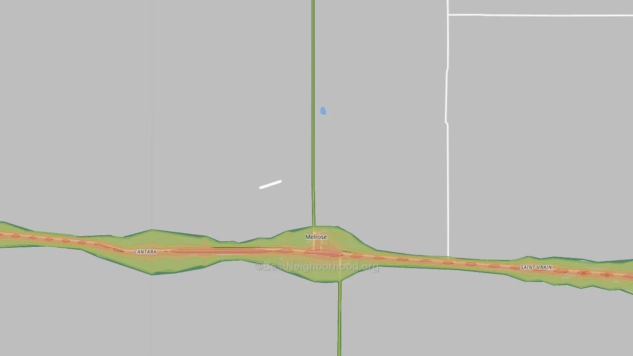 88124, NM Map of Noise Levels in 88124