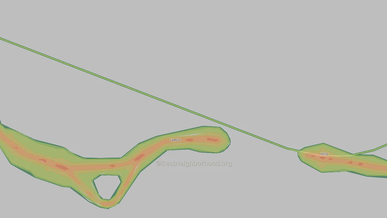 88136, NM Map of Noise Levels in 88136