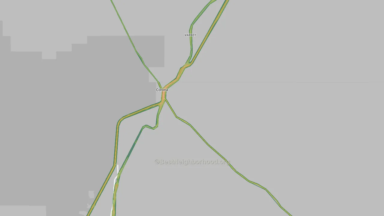 88318, NM Map of Noise Levels in 88318