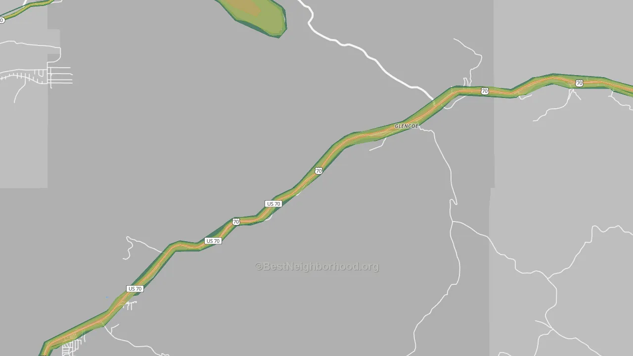 88324, NM Map of Noise Levels in 88324