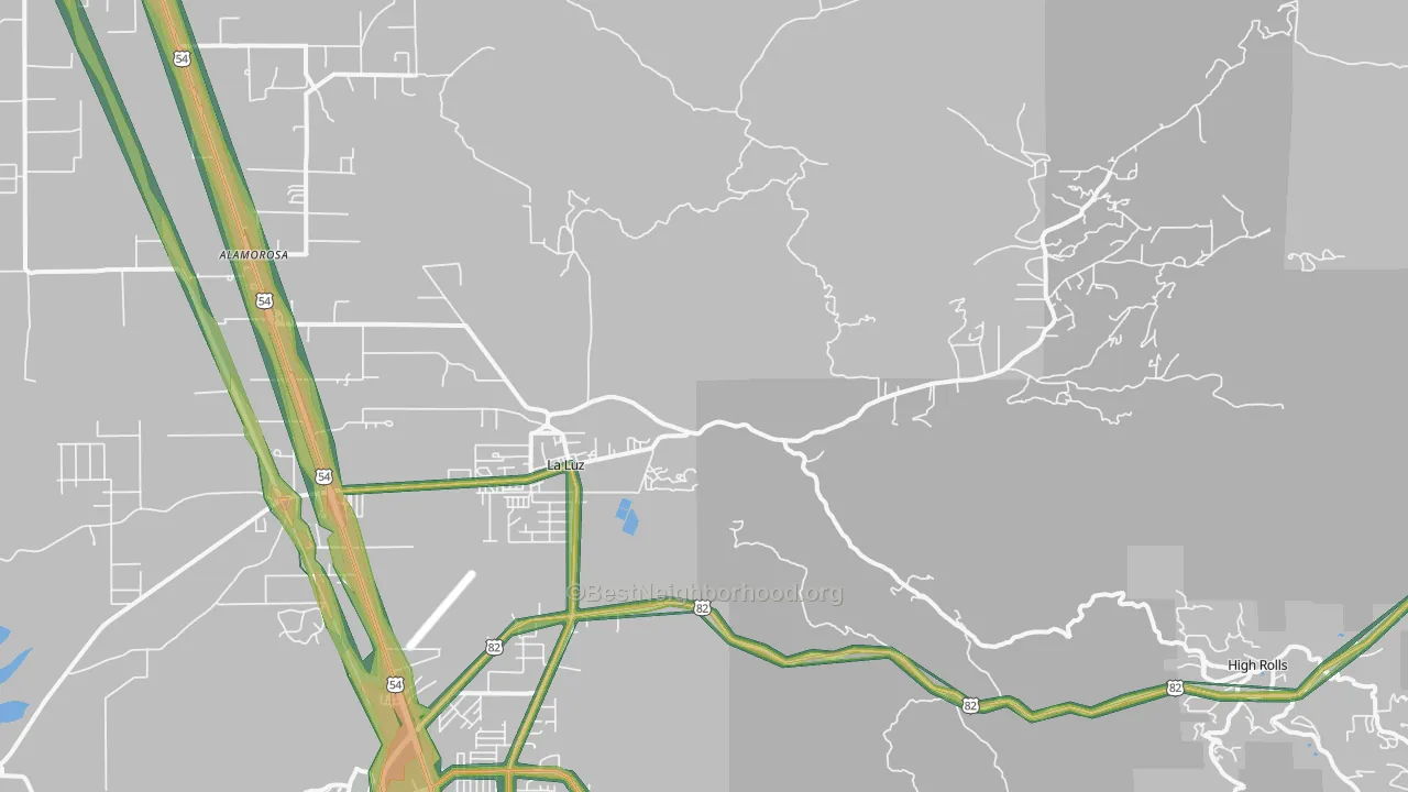 88337, NM Map of Noise Levels in 88337