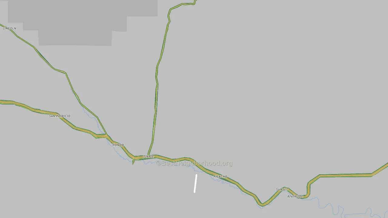 88351, NM Map of Noise Levels in 88351