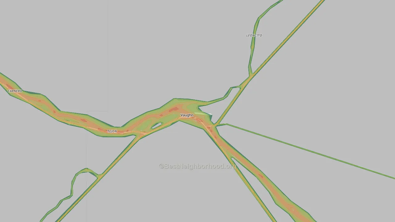 88353, NM Map of Noise Levels in 88353
