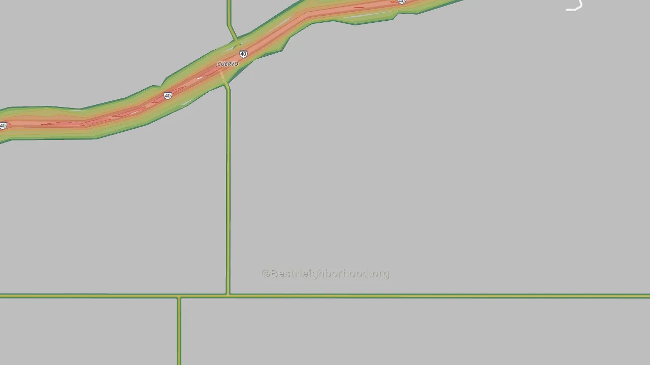 88417, NM Map of Noise Levels in 88417