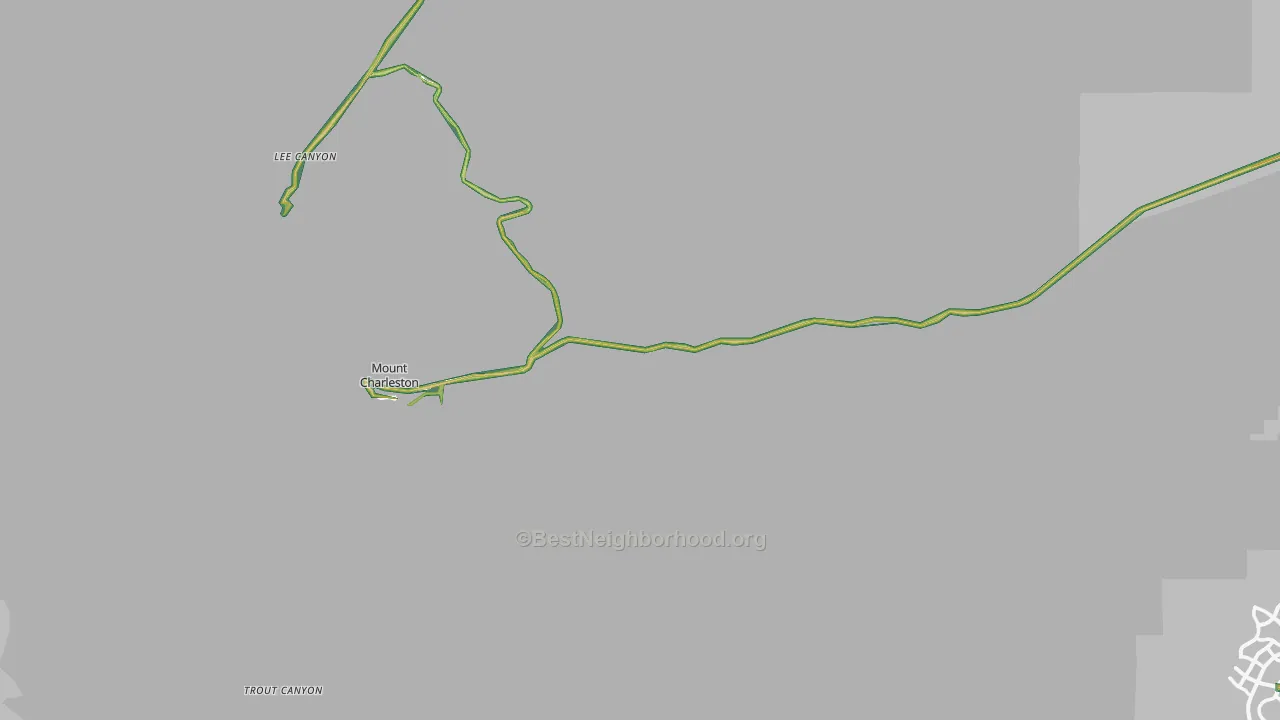 89124, NV Map of Noise Levels in 89124