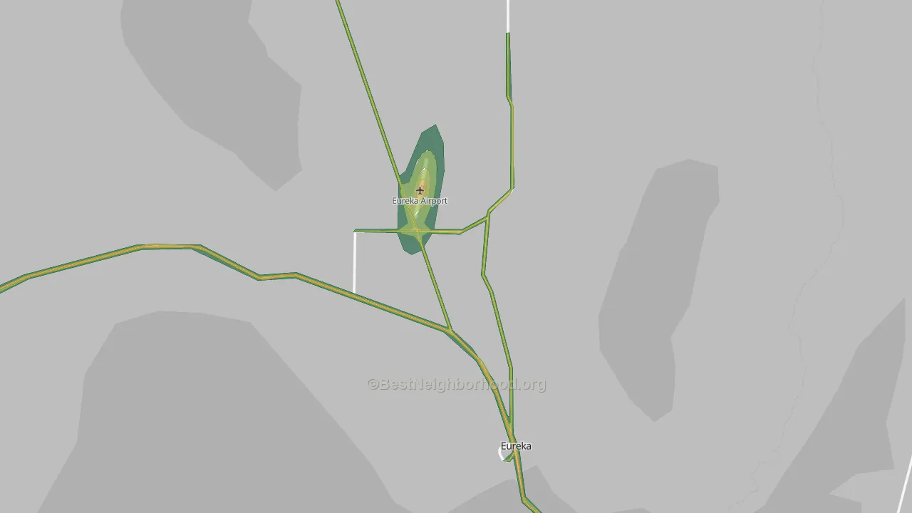 89316, NV Map of Noise Levels in 89316