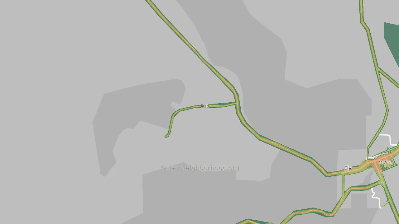 89319, NV Map of Noise Levels in 89319