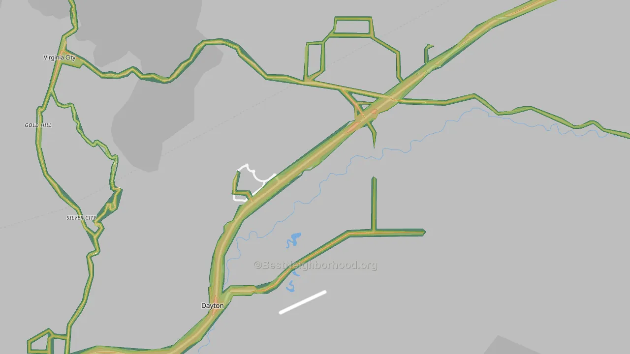 89403, NV Map of Noise Levels in 89403