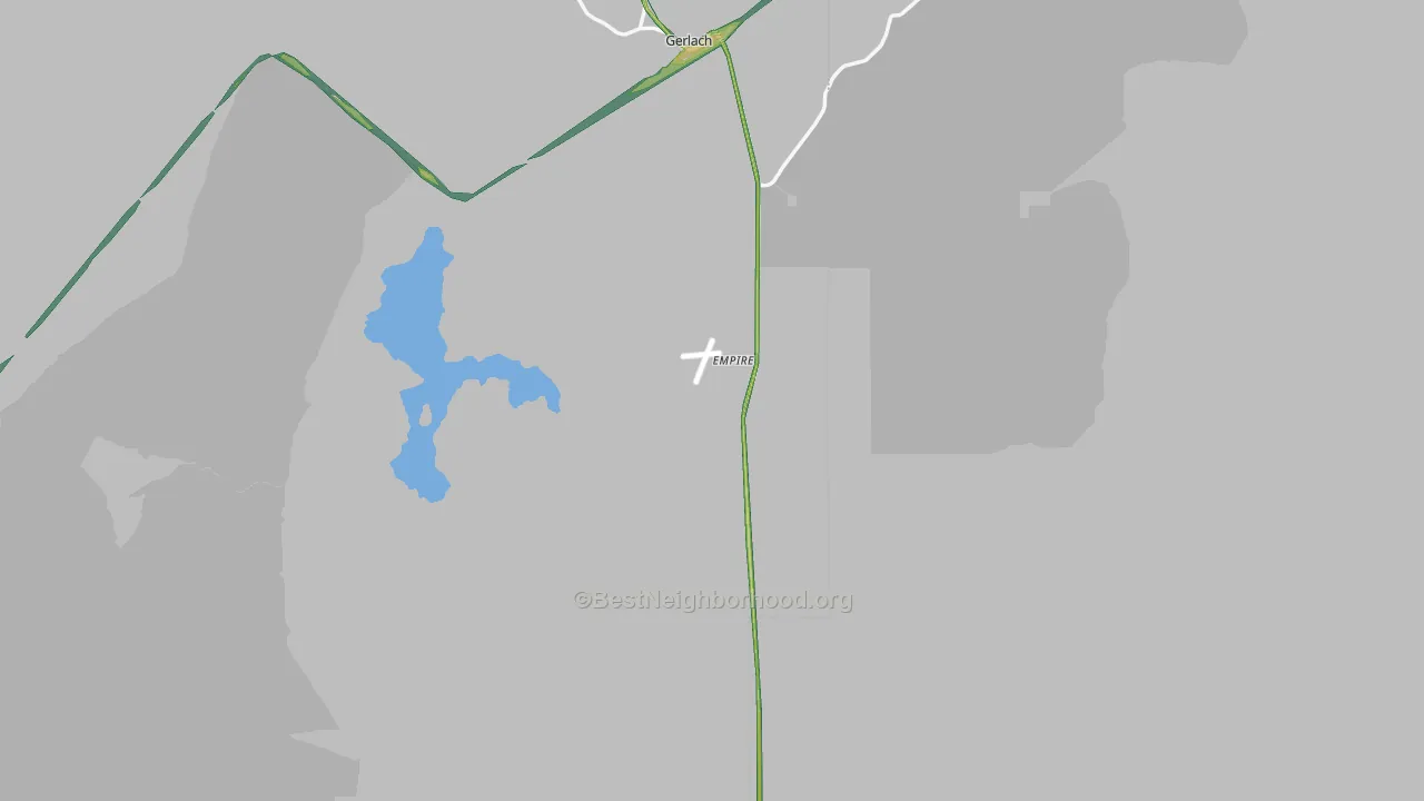 89405, NV Map of Noise Levels in 89405