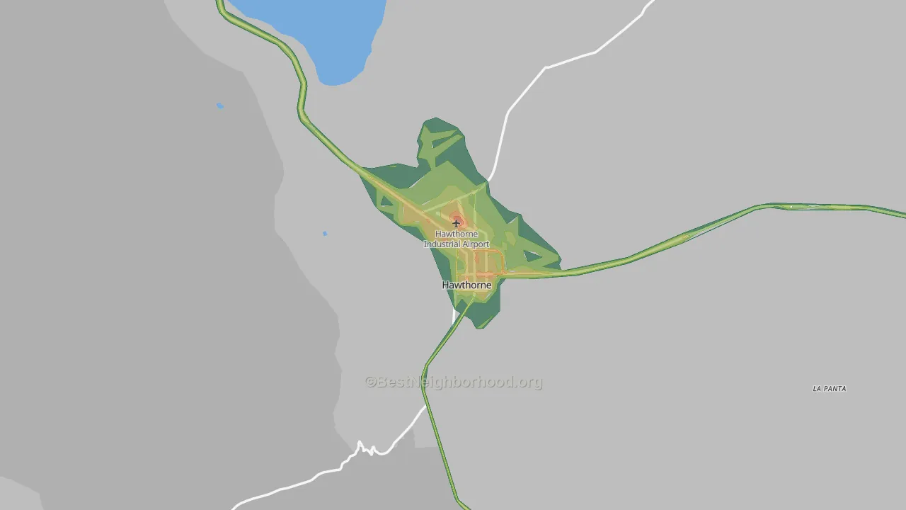 89415, NV Map of Noise Levels in 89415