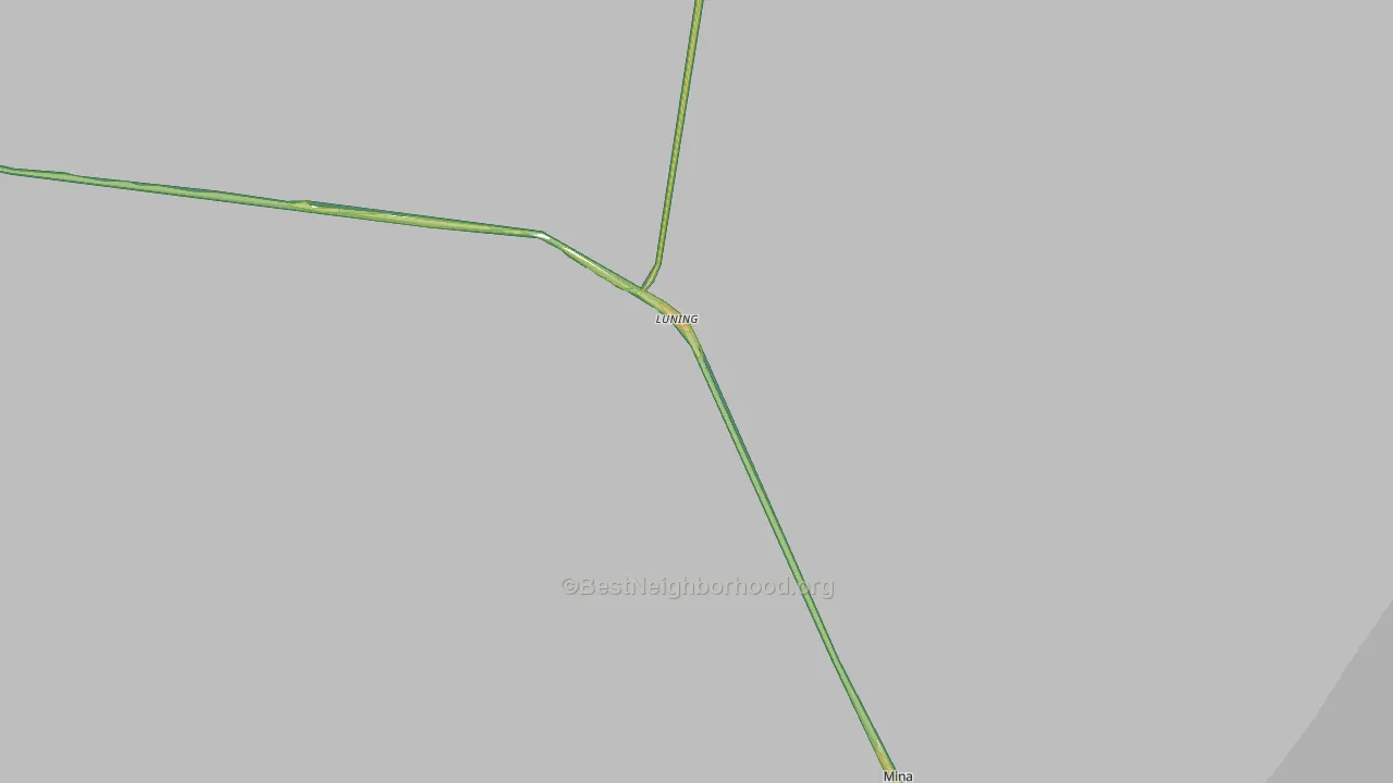 89420, NV Map of Noise Levels in 89420