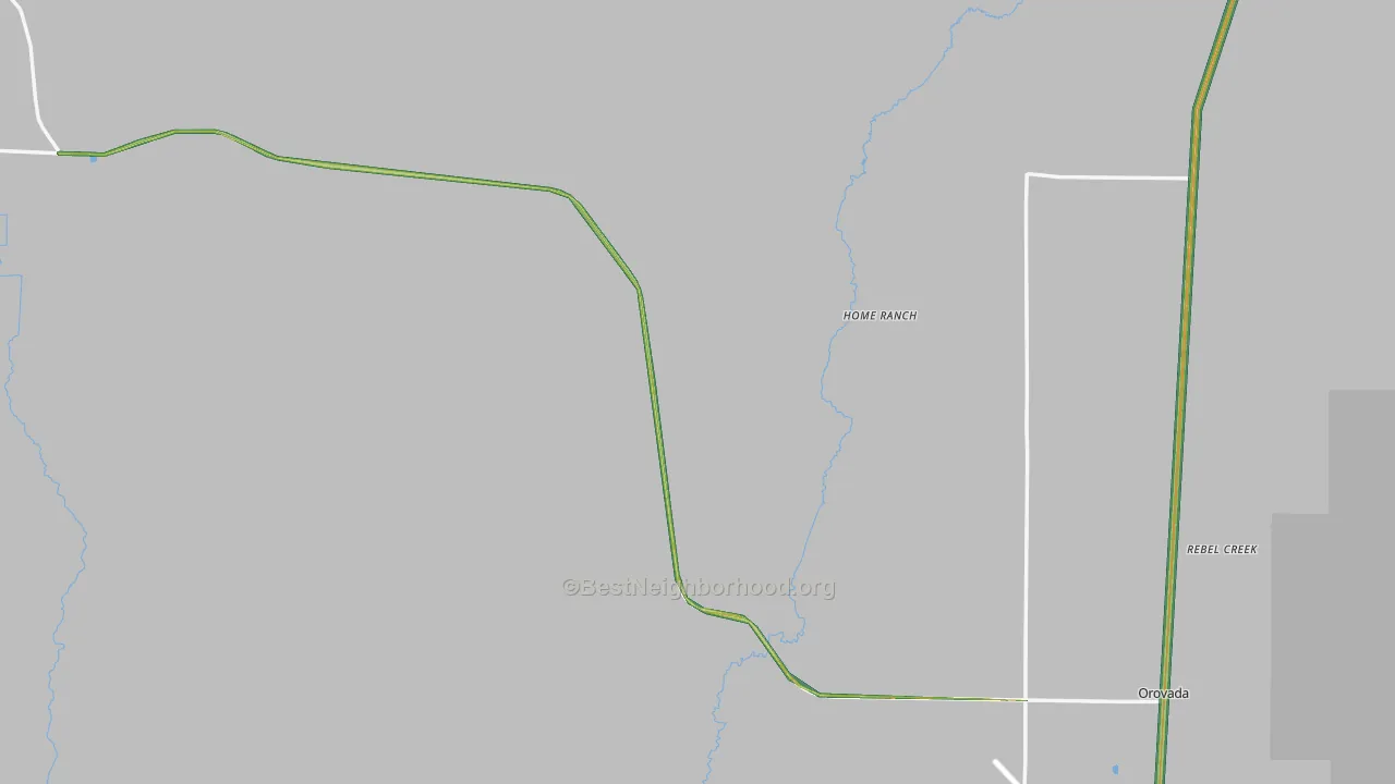 89425, NV Map of Noise Levels in 89425