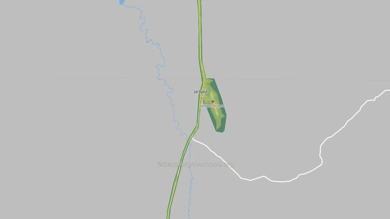 89825, NV Map of Noise Levels in 89825