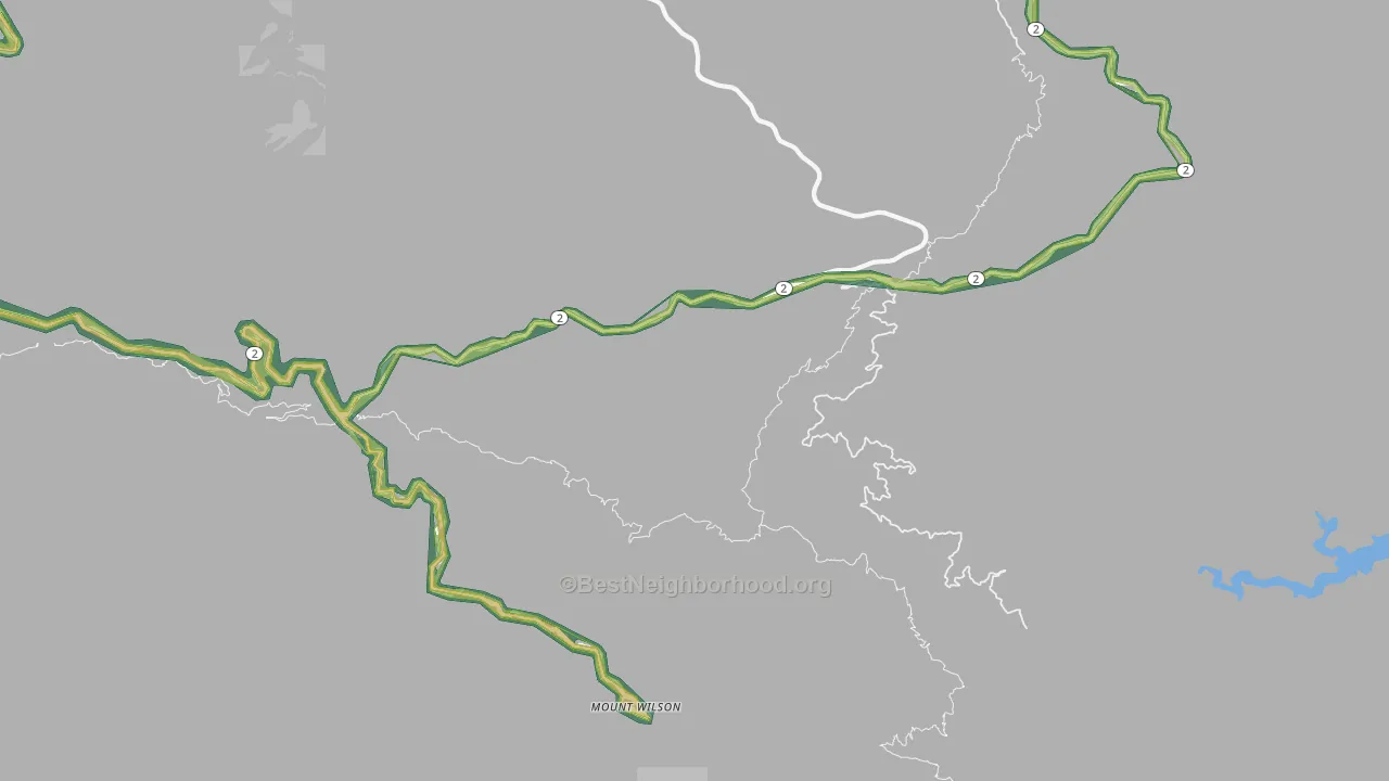 91023, CA Map of Noise Levels in 91023