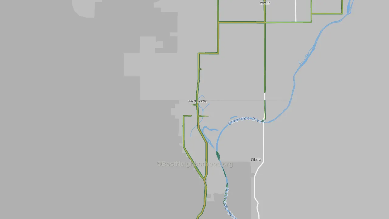 92266, CA Map of Noise Levels in 92266