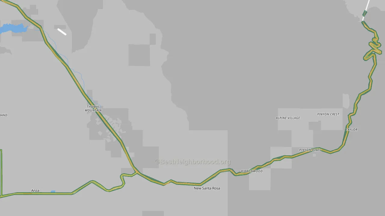 92561, CA Map of Noise Levels in 92561