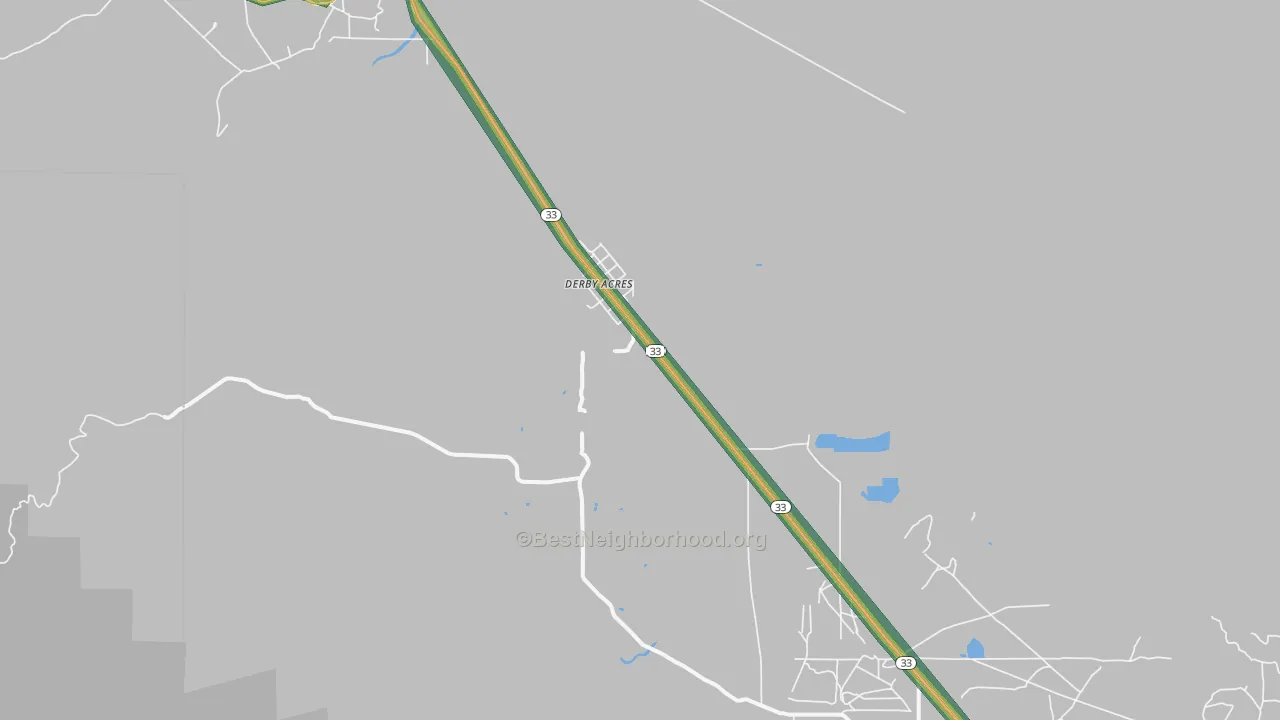93224, CA Map of Noise Levels in 93224